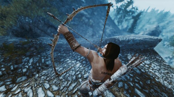 В небе НЛО - дракон! )) SkyrimSE (сборка 6.0)