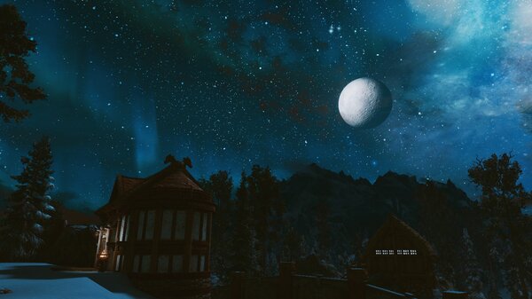 Дачный пейзаж.. SkyrimSE (сборка 6.0)