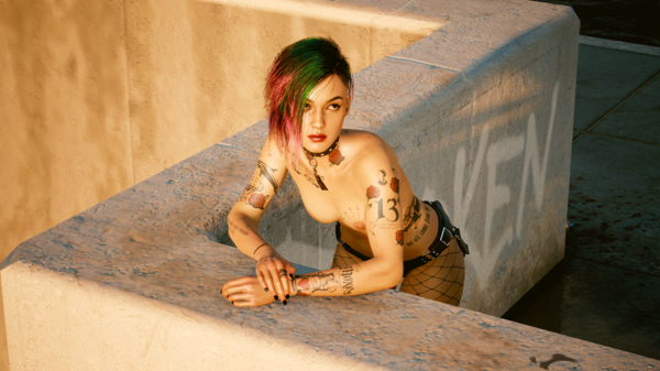 Мечтающая Джуди.