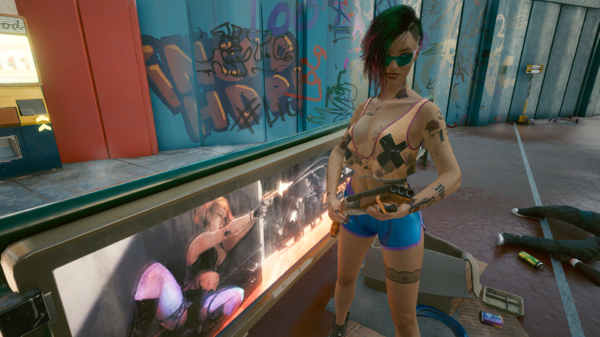 Джуди нашла обрез мощной трёхстволки.