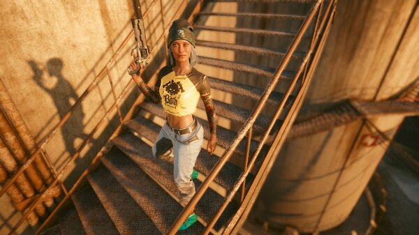 Вишка в промзоне.. Cyberpunk 2077