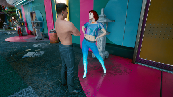 Шатенка:-"Разве я тебе не нравлюсь?".