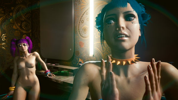 Ви и Керри в гримёрке у группы Us Cracks - 3.