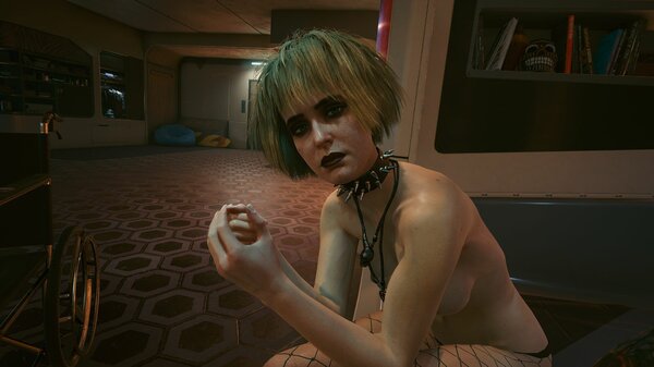 Мисти проводила домой.. Cyberpunk 2077