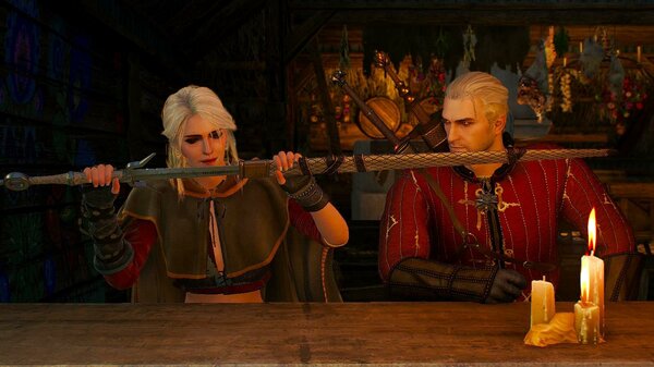 ЦИРИ принимает подарок Геральта..