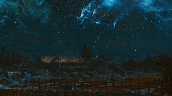 Вид на Вайтран ночью. Красиво!