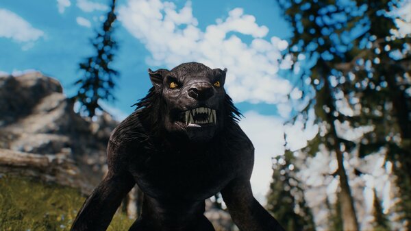 Вервольф.. Skyrim SE (сборка 7.0)