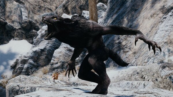 Вервольф.. Skyrim SE (сборка 7.0)