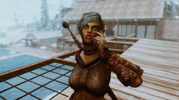 Тифи на даче.. SkyrimSE (сборка 6.0)