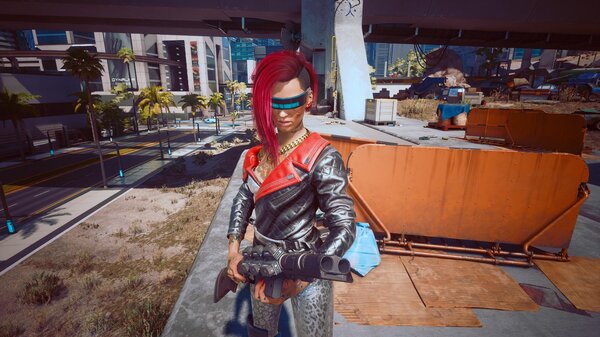 Вишка с дробовиком.. Cyberpunk 2077