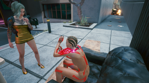 Ви:-"Не бойся - я тебя не обижу".