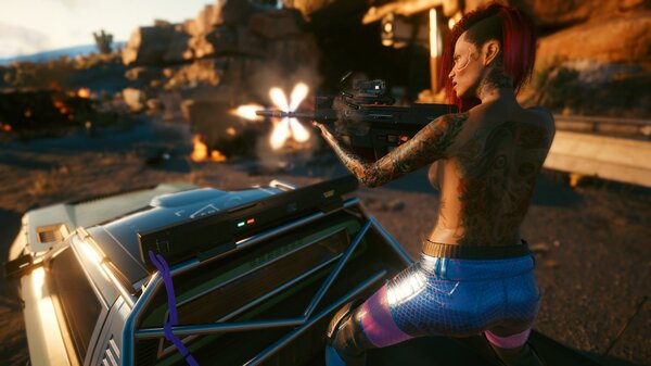 Пиф-паф! Cyberpunk 2077