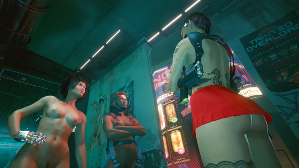 Джуди в баре «Посмертие» -1.