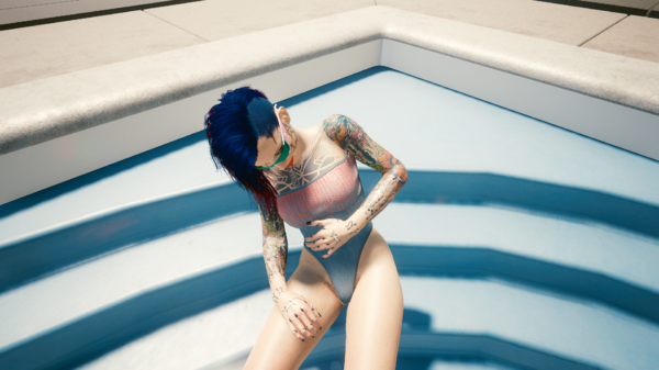 Интересно - почему это Ви держится за животик?