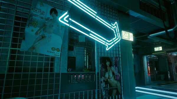 Стена.. Cyberpunk 2077