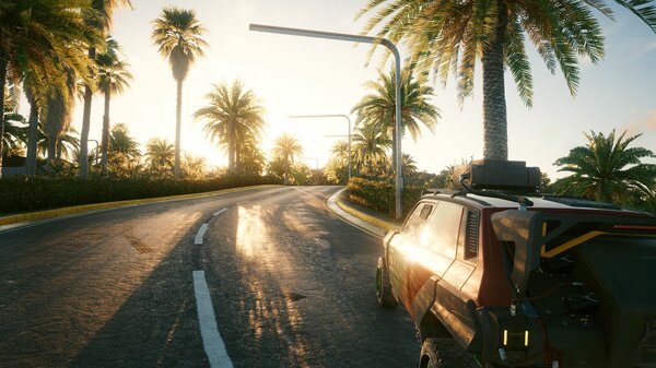 Рассвет.. Cyberpunk 2077