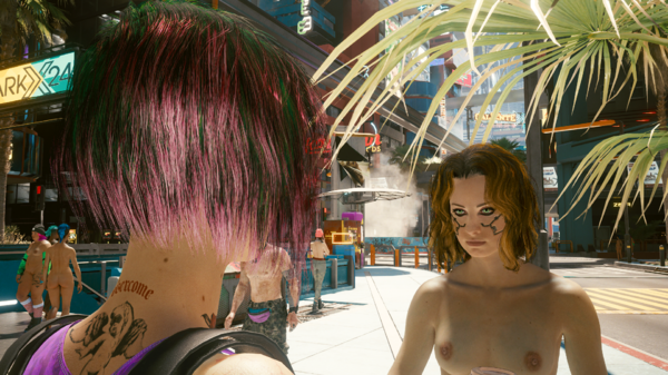 Шатенка:-"А - по крепче, у тебя ни чего не найдётся?".