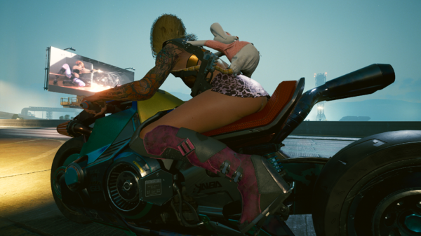 Ви в новой мини-юбке.