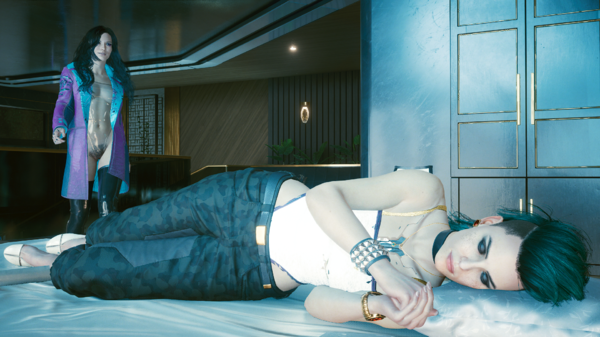 Йеннифэр и молодая Бестия.