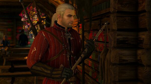 Геральт в Таверне.. Ведьмак III (сборка Торна)