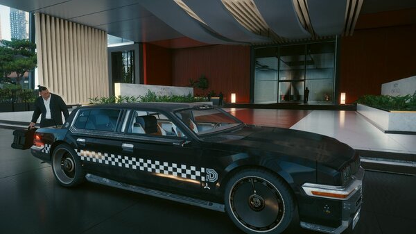 Такси Деламейн. Cyberpunk 2077