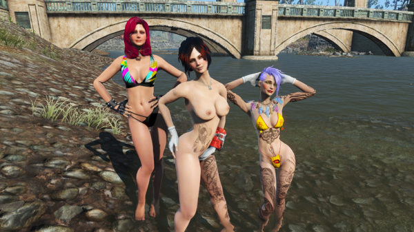 Айви и обновлённые Кейт и Алиса.