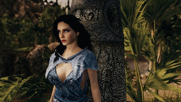 Йенн ошиблась с заклинанием и сделала Скайрим жарким ;)