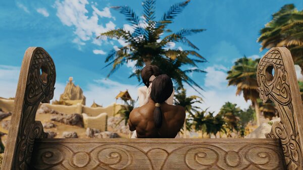 Лара и темнокожий мужчина! ;)