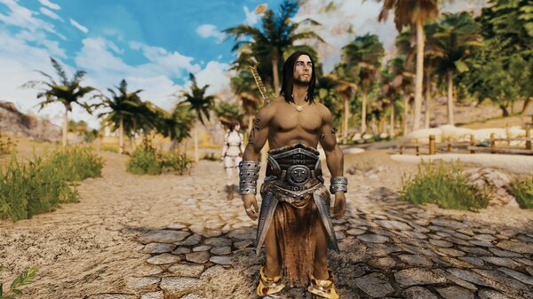 ЭЙРАН и Лара Крофт.. Skyrim SE (Тропики 7.0)