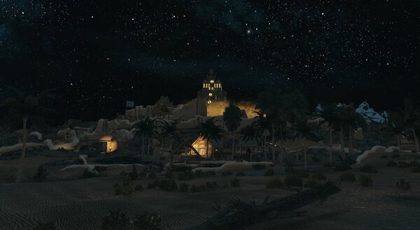 Вид на Вайтран.. Skyrim SE (Тропики 7.0)