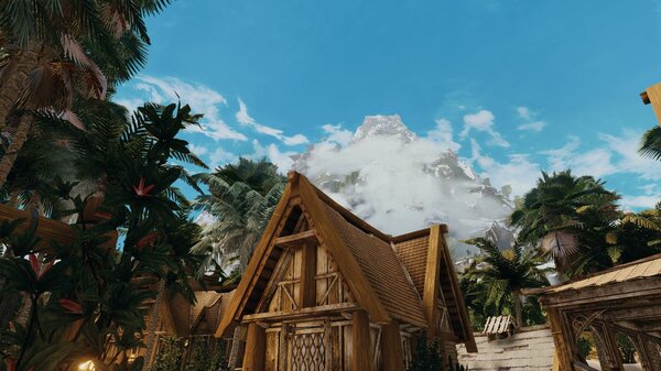 Высокий Хродгар, если смотреть из Вайтрана