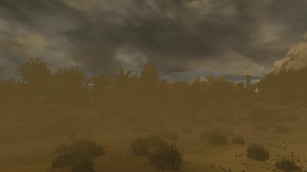 Самая настоящая песчаная буря!