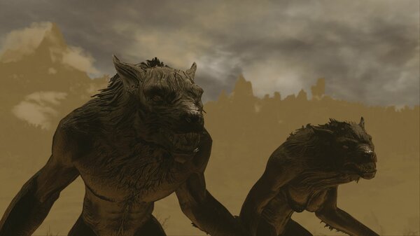 Эйран стал самым крупным и сильным вервольфом!