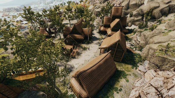 Теплый ВИНТЕРХОЛД.. Skyrim SE (Тропики 7.0)