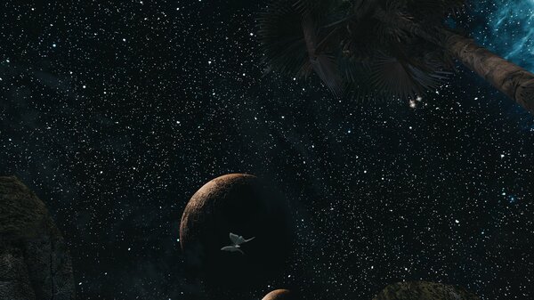 Тропическое небо.. Skyrim SE (Тропики 7.0)