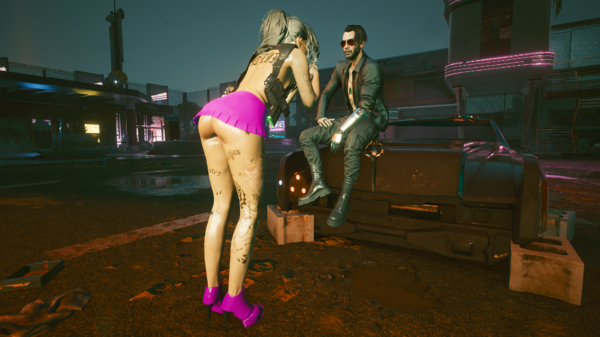 Джонни:-"Ну как - ты готова?".