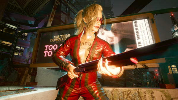 Ви с красным дробашом и в красном комбезе.