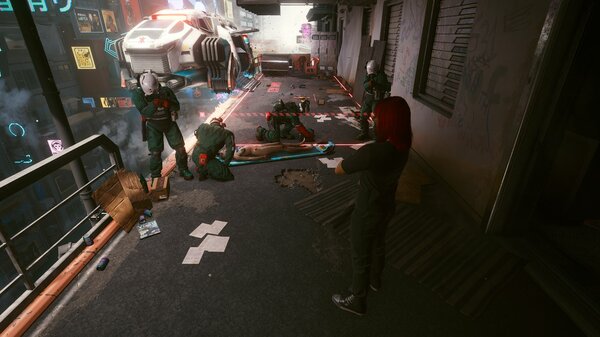 Спасение Сандры Дорсет. Cyberpunk 2077