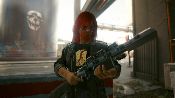 Брутальный самец.. Cyberpunk 2077