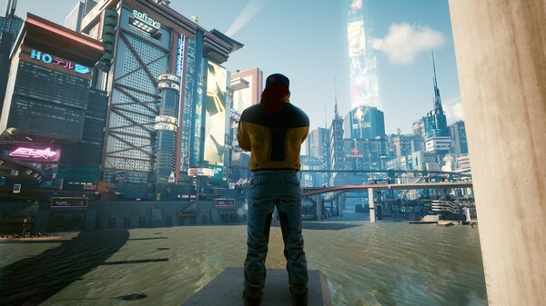 Дневной Найт-сити.