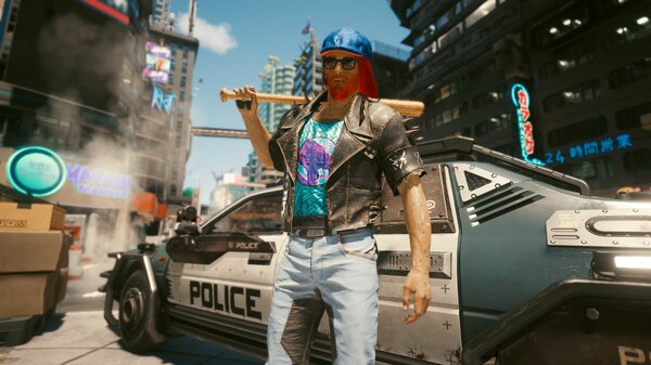 ВИ на страже полиции.. Cyberpunk 2077