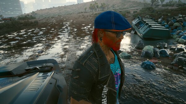 Грязненько.