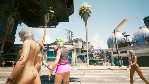 Ви на улице "блондинок".