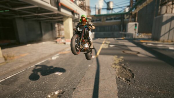 Любитель по-летать. Cyberpunk 2077