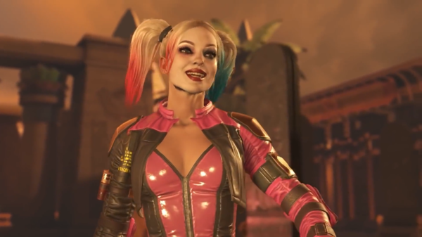 Радостная Харли.