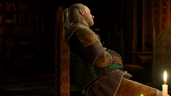 Спящий Весемир.. Ведьмак III