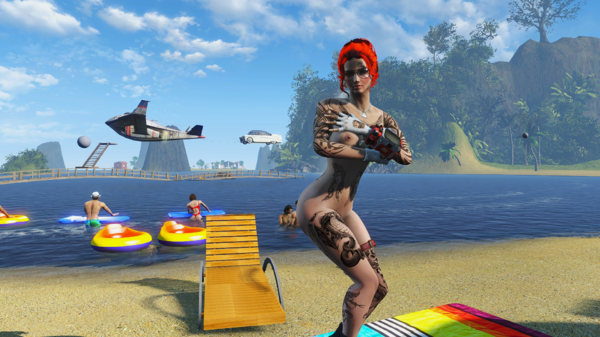 Стеснительная Алиса - ню.