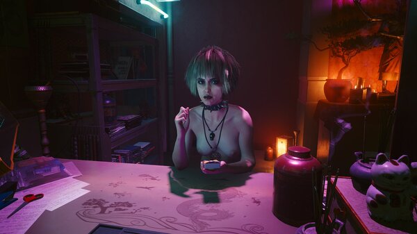 Погадать на картах? Cyberpunk 2077