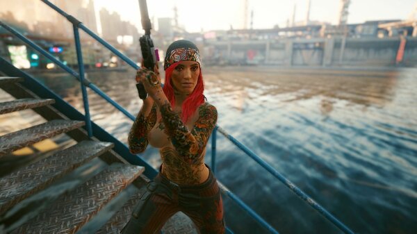 Деваха ВИ.. Cyberpunk 2077