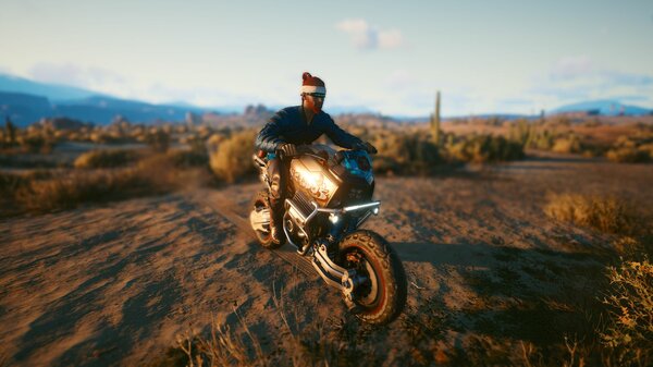 По пустыне на Скорпионе.. Cyberpunk 2077